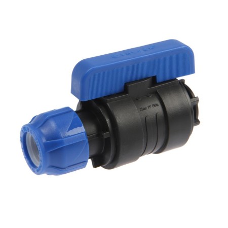 Balloon tap Valfex, d = 25 mm x 1/2 ", tsang/internal thread, collapsible