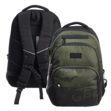 Youth backpack, 45 x 32 x 23 cm, Grizzly 330, ergonomic back, khaki RU-330-7_3
