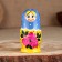 Nesting doll "Yellow Dress", 5 puppet, 11 cm
