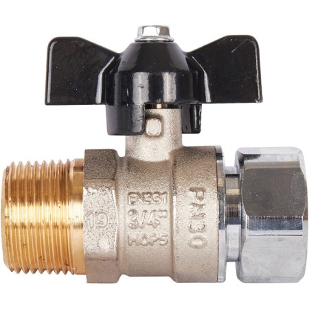 Ball barbar stout SVB-1009-000020, 3/4 "x3/4", outer thread/pitch nut, butterfly-1