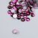 Decor "Semiobusins ​​and rhinestones. Violet gradient" d = 6 mm 10g 200 pcs 5x2.5 cm mix