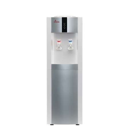 APEXCOOL water cooler 16 LD, heating and cooling, 550/70 watts, white-silver
