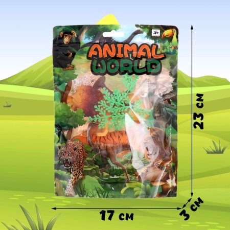 Animal set "Animal World", 2 figures-4