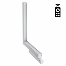 A track lamp for a low -speed busbard is dimmed with the remote control remote control. Flum, 24W, LED, 22x254x236 mm, white color