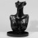 Bust for jewelry, 21 × 13.5 × 33 cm, black color