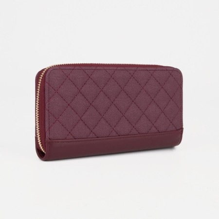 Women's wallet with lightning, purple color-1