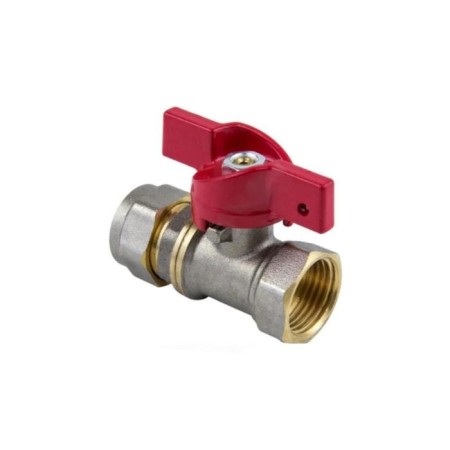 Balloon Aquasfera Euro 1016-02, d = 20 mm x 1/2 ", pn 16, inside thread, crimping, butterfly-1
