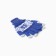 Sensory gloves, blue color, river 18