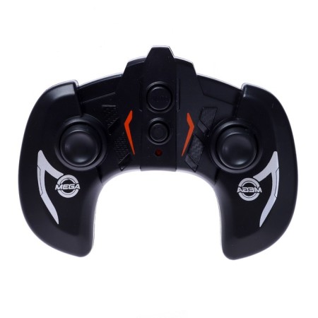 Acrobat radio -controlled jeep, performs tricks, works on the battery, color black-7