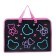 Folder with A4 handles, 340 x 245 x 35 mm, plastic, zipper around, Hatber "My Bear"