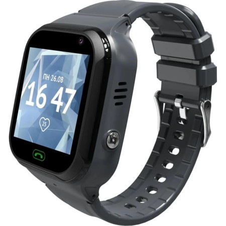 AIMOTO OMEGA 4G, 1.44 ”, IP65,400 mash, geozones, SOS, notifications, video calls, black
