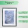 Photo frame Plastic "Office 2" 30x40 cm, malachite