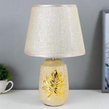 Table lamp 48476/1GD E14 40W gold 20x20x32 cm Risalux