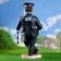 Garden Figure "Traffic Party on the sign" 85x46cm