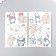 Tattoo on the body color "Bear. Hobbies" mix 12x7.5 cm