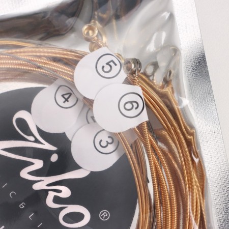 Crins of the acoustic guitar Ziko DP-012, 12-53, phosphorus bronze-4