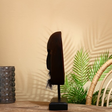 Mask "Orwell" on the stand, Albezia 37 cm-2