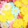 Wafer flowers of rose hips, 4.5 cm, mix, 200 pcs.