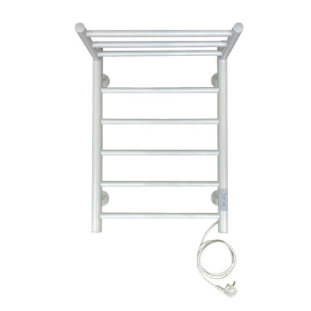 The electric heated towelputor "Sanprise" Aurora P6, 400x600 mm, right, white-1