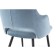 STILL WITH A CREARCASAS Konor Metal/Fabric, Black/Blue 51x51x79 cm