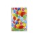 Postcard "Happy Birthday!", Balls, embossing, 12 x 18 cm