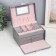 Casket to the leatherette to decorations the chest "Smoothness. Matte gray" 11x18x13.7 cm