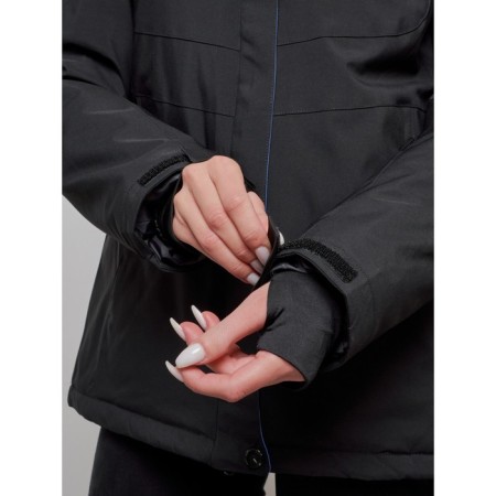 Ski suit female, size 44, black color-9