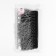 Metallized braid "fringe", 10 cm, 4.5 ± 0.5 m, black color