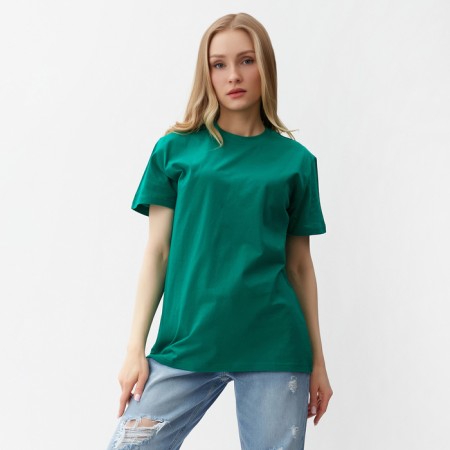 T -shirt female, green color, size 52