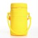 Bag's bag with lightning, stickers mix, yellow color