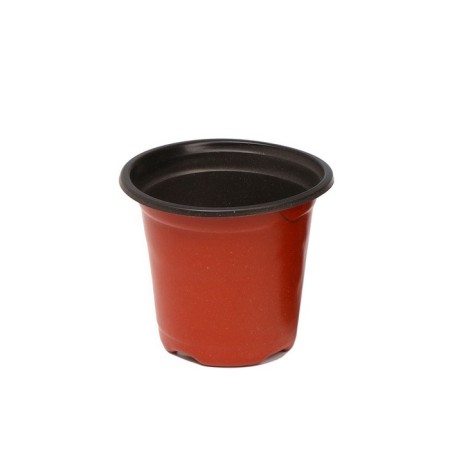 Pot for seedlings, 370 ml, d = 9.5 cm, h = 8 cm, terracotta, Greengo-3
