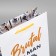 Gift laminated package, packaging, Brutal man, ms, 23 x 18 x 8 cm