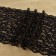 Lace elastic fabric, 220 mm × 2.7 ± 0.5 m, black color