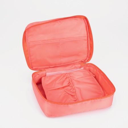 Lightning cosmetic bag, pink color-2