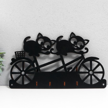 Open Key "Two Cats" 24 × 14 × 3 cm-3
