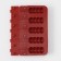 Form for candy "Bank", silicone, 19 × 11 × 2 cm, 5 cells (6 × 2.6 cm), color mix