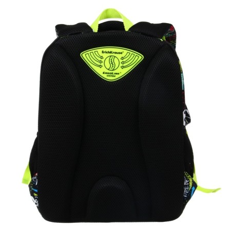 School backpack Erich Krause Ergoline 15l, 39 x 28 x 14 cm, ergonomic back, Scooter Master 56798-5