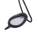 ATEMI N402 swimming glasses, silicone, black/amber