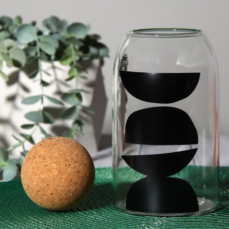 Bank for storage "Abstraction", 700 ml, 19 × 9 cm-3