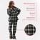 Female pajamas (shirt and trousers) KAFTAN size 40-42, green
