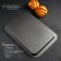 The baking sheet of the Dolyan "Jacqueline. Rectangle ", 25.7 × 37.5 × 2 cm, anti -stick coating, black color