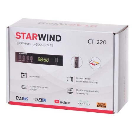 DVB-T2 Starwind CT-220 receiver-7