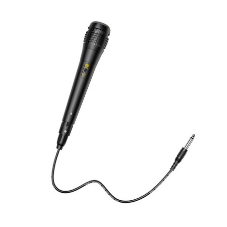 Portable column Hoco BS37, 10 W, 1800 mAh, BT5.0, Microsd, USB, AUX, FM, microphone, black-6
