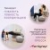 Fitball ONLYTOP, D = 75 cm, 1000 g, anti -wings, color gray