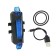 The bicycle rear battery, waterproof bicycle, 5 diodes, 6 modes