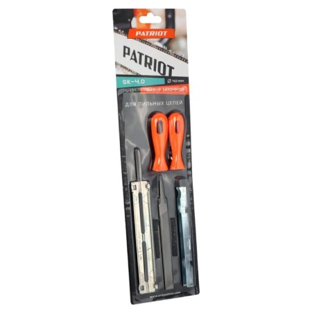 Set of sharpening Patriot PG-SK4.0, D = 4 mm, for sharpening circuits with a step 3/8, width of the groove 1.5 mm 69720-1