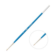 Synthetics brush, round No. 1, 