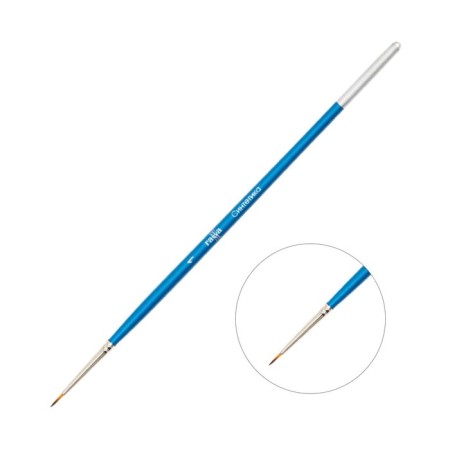 Synthetics brush, round No. 1, "gamma"