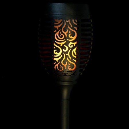 Uniel garden lamp on the solar battery "torch", 12 × 50 × 12 cm, flame effect-1