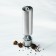 Electric mill for spices Magistro Steel, with backlight, silver color